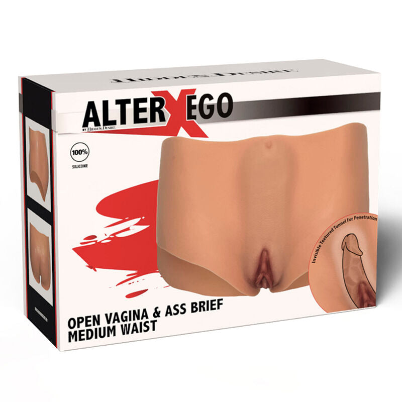 DESEJO ESCONDIDO - ALTER EGO BRAGA VAGINA E ÂNUS ABERTOS CINTURA MÉDIA NATURAL