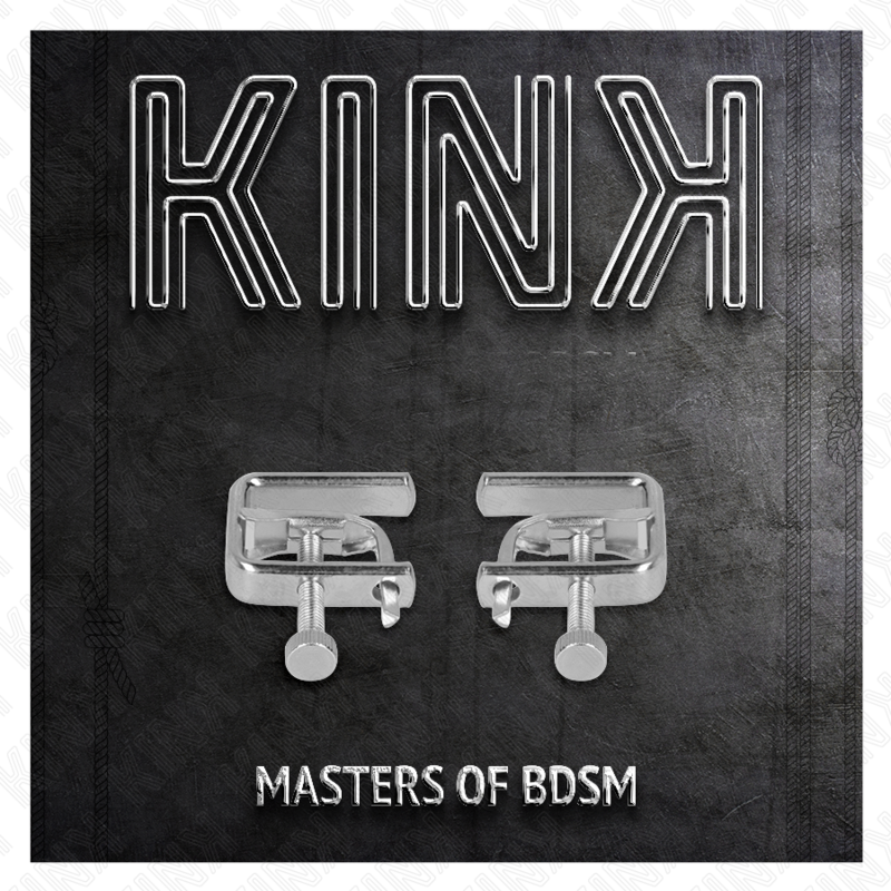 KINK - PINÇAS DE APERTO DE Mamilos com Parafuso de Bancada