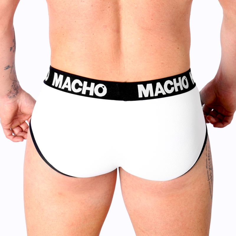 MACHO - MS30BL WHITE SLIP S