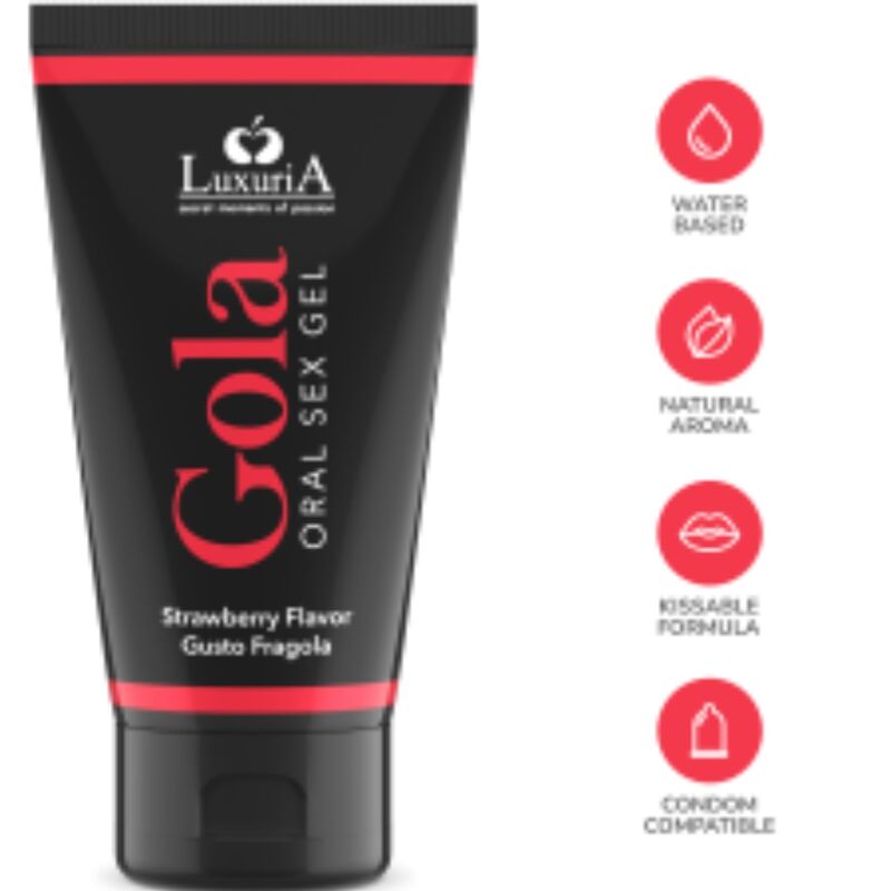 INTIMATELINE LUXURIA - STRAWBERRY ORAL GEL 50 ML