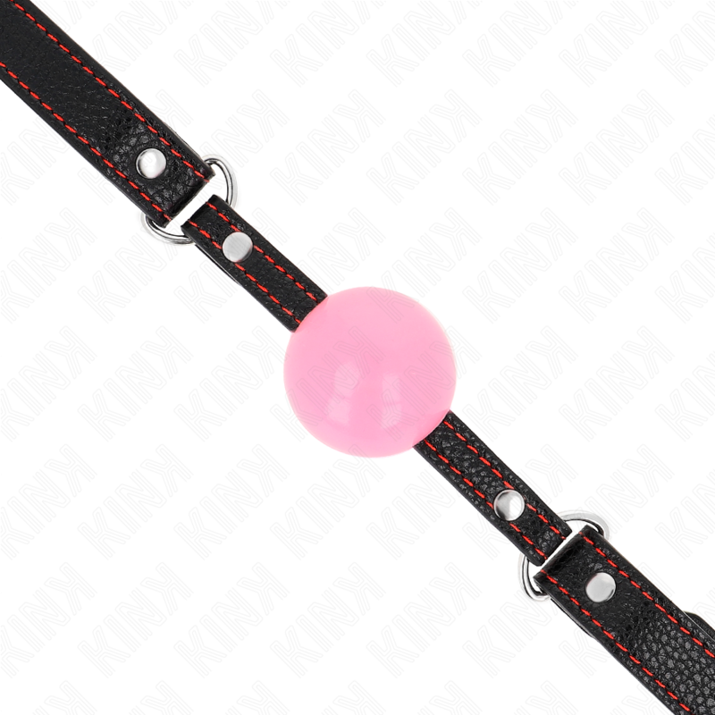 KINK - Mordaça Bola Ouro Rosé 4 CM 60 x 2 CM