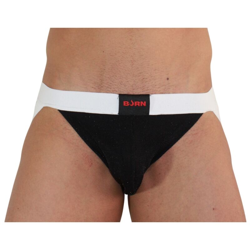 BURN - 004 BRILLIANT BLACK/WHITE JOCK M