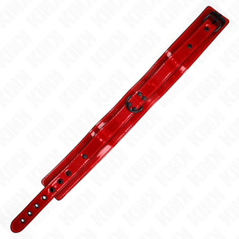 KINK - ADJUSTABLE BURGUNDY COLLAR 37.5-49.5 CM X 5 CM