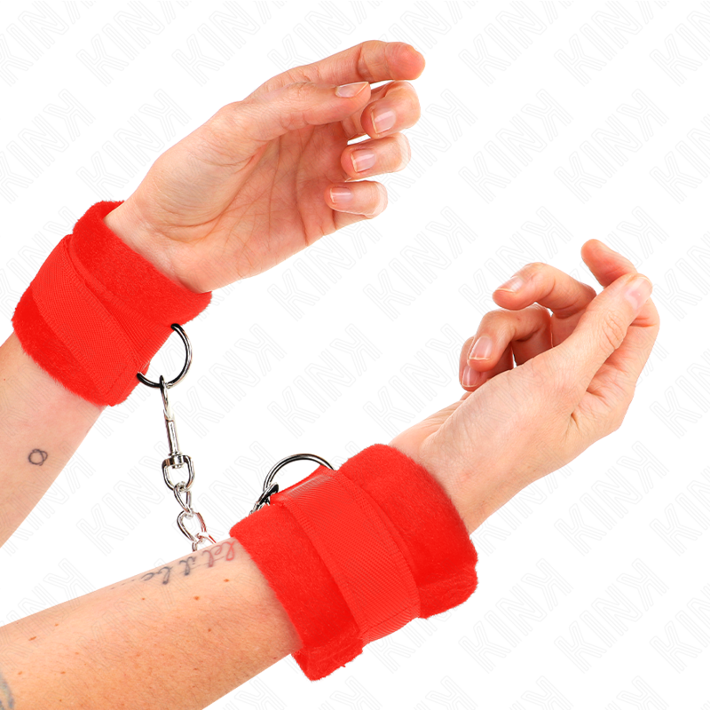 KINK - WRISTBANDS FOR BEGINNERS RED 30 X 7 CM