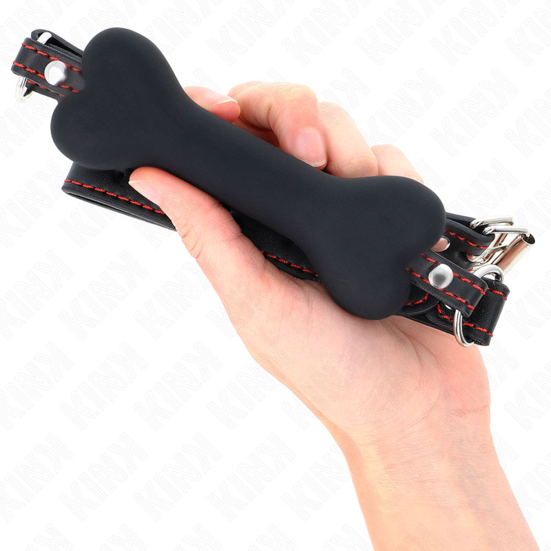 KINK - BONE JAW 12 CM BLACK 63 x 2 CM
