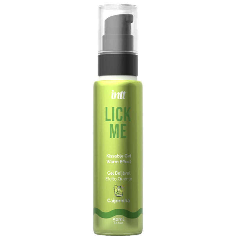 INTT - LICK ME GEL COMESTIBLE SABOR CAIPIRINHA EFECTO CALOR