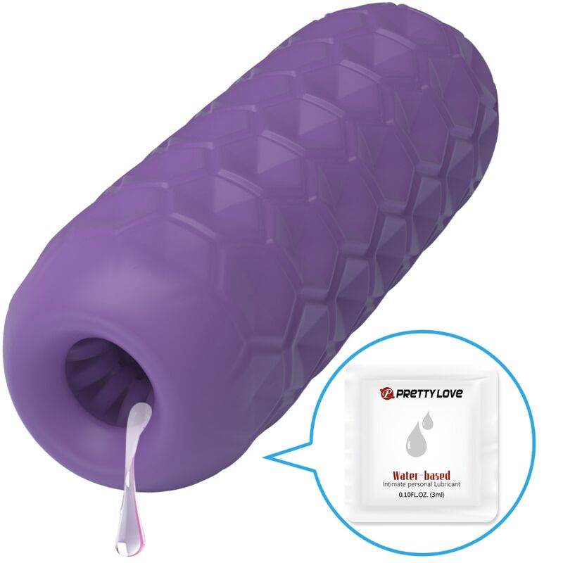 Pretty Love - Bolas gêmeas macho roxo masculino
