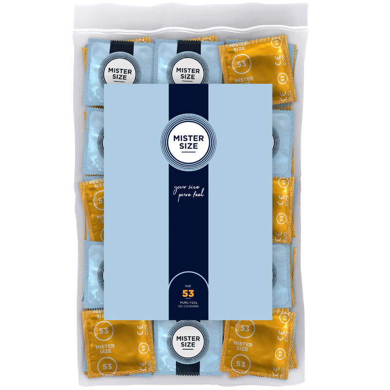 MISTER MIST - CONDOMS Mida M 53 mm (100 unitats)