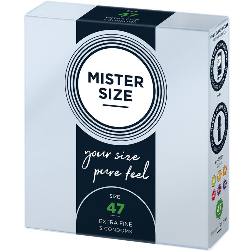 MISTER MISE - CONDOMS Mida XS 47 mm (3 unitats)