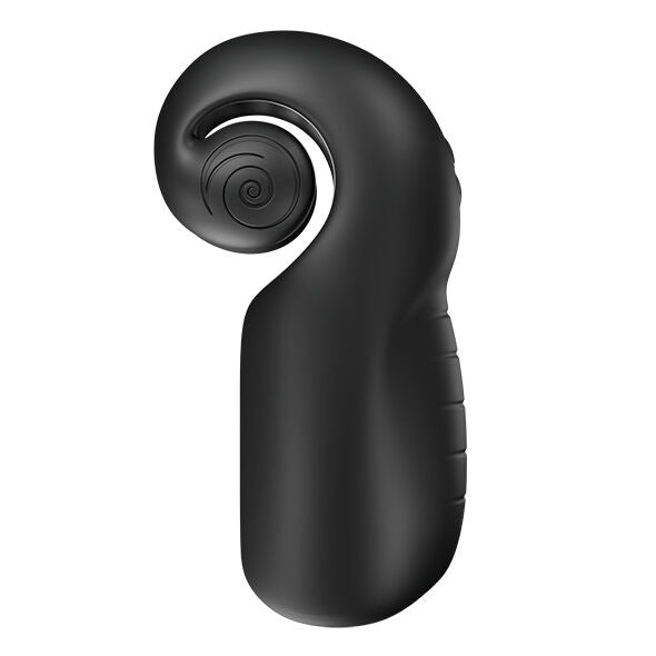 Vibració de caragol: evo per a ell masturbator masculí llisca nroll negra