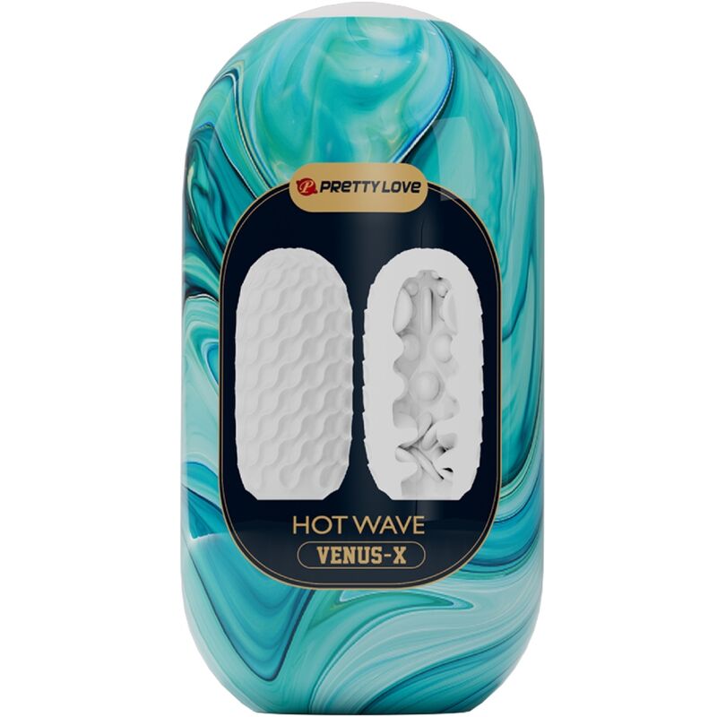 Pretty Love - Hot Wave Masculino Silicone Branco