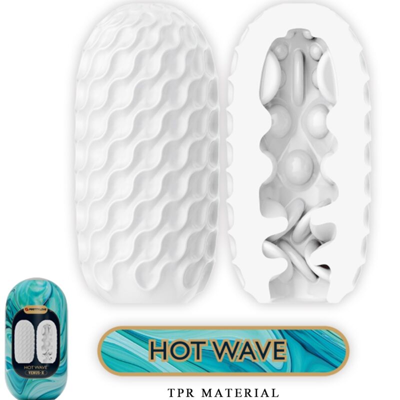 Pretty Love - Venus x 15 Male Masturbators White silicone