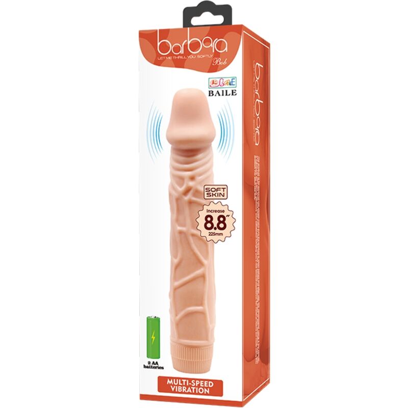 DANCE - REALISTIC VIBRATOR BOB 22.5 CM NATURAL