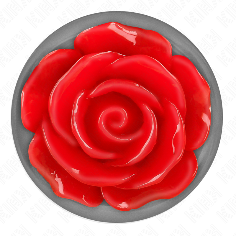KINK - RED ROSE ANAL PLUG SIZE M