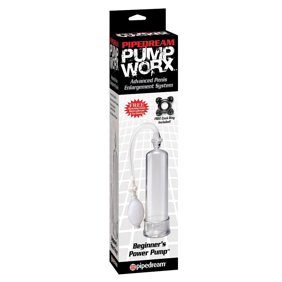 PUMP WORX - TRANSPARENT BEGINNERS ERECTION PUMP