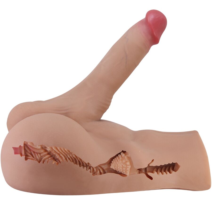 Bull Crazy - masturbador traseiro Rhyne masturbador realista natural