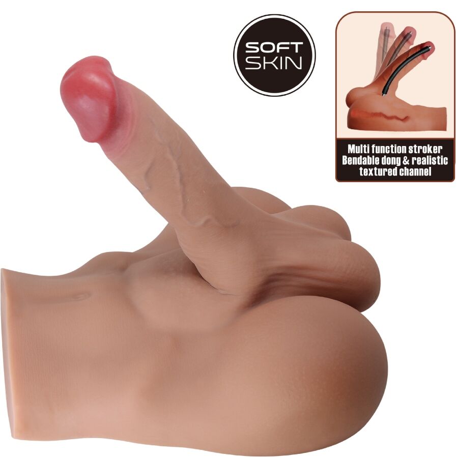 Bull Crazy - masturbador traseiro Rhyne masturbador realista natural
