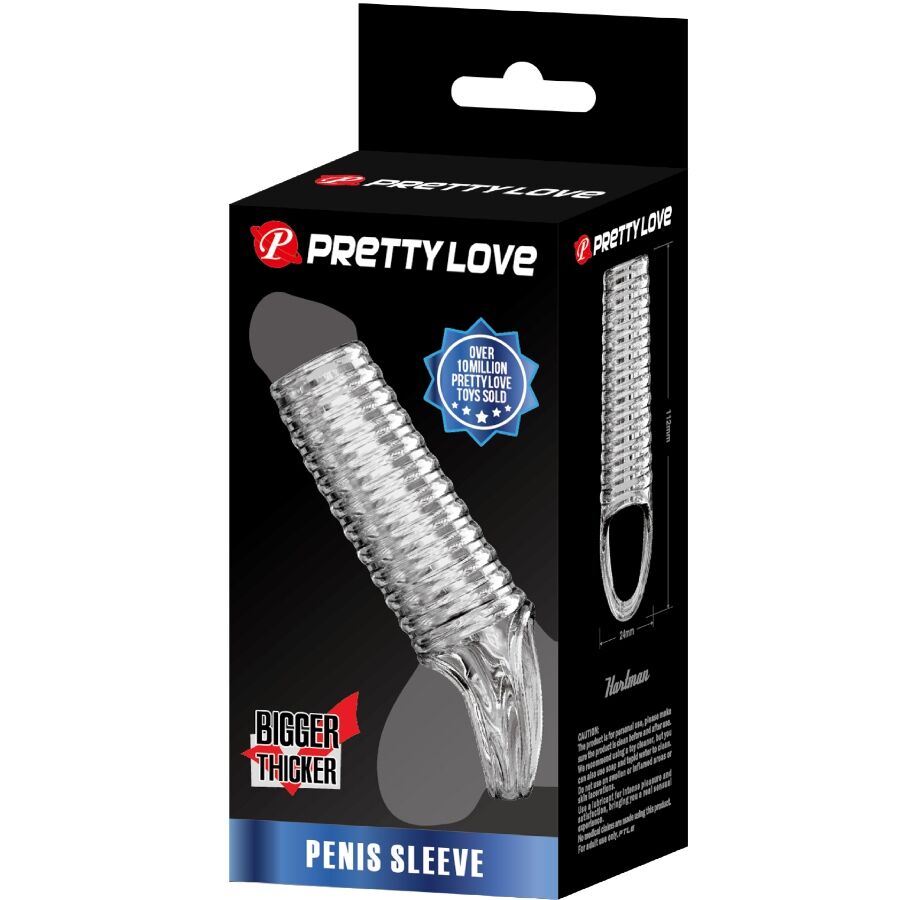 PRETTY LOVE - HARTMAN TRANSPARENT PENIS COVER