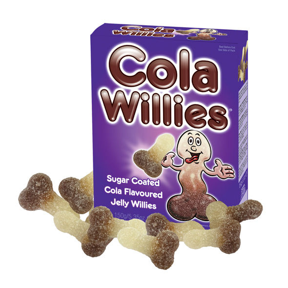 SPENCER & FLEETWOOD - CHEWY PENIS SHAPE COLA FLAVOR CANDIES