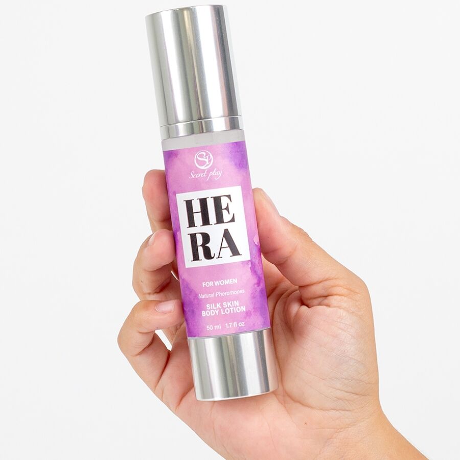 SECRETPLAY - HERA LOCIÓN PIEL DE SEDA PARA MUJERES 50 ML