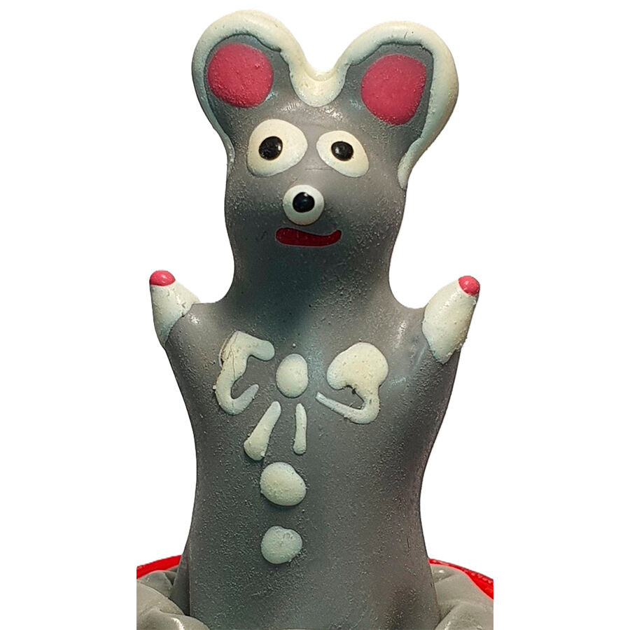 CONDOMERIE - PRESERVATIVO DECORATIVO PINTADO A MANO RATÓN MODELO 2