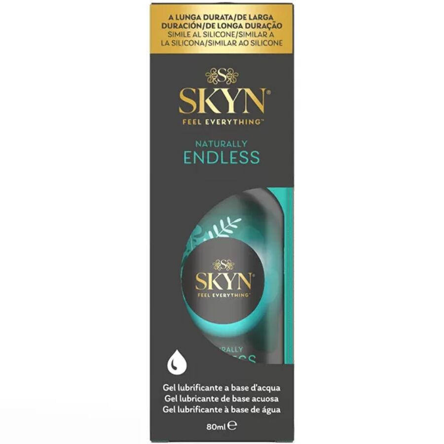 SKYN - LUBRIFICANTE NATURALMENTE SEM FIM À BASE DE ÁGUA 80 ML