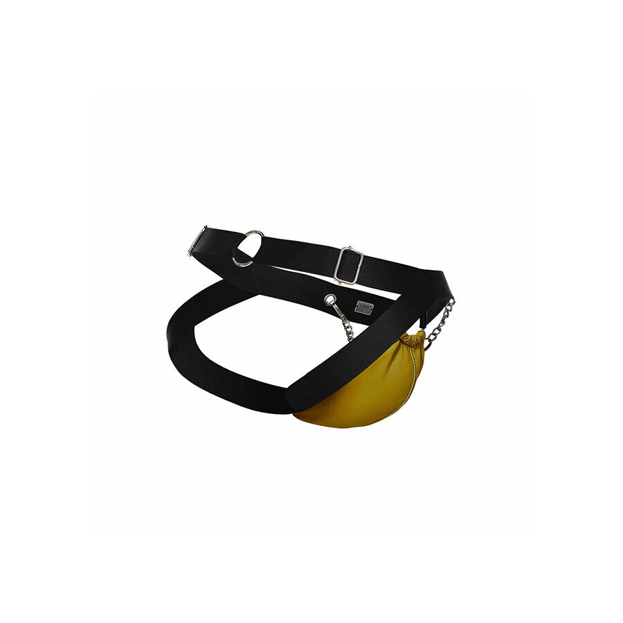 MOB - DNGEON JOCKSTRAP AMARELO COM CORRENTES TAMANHO ÚNICO