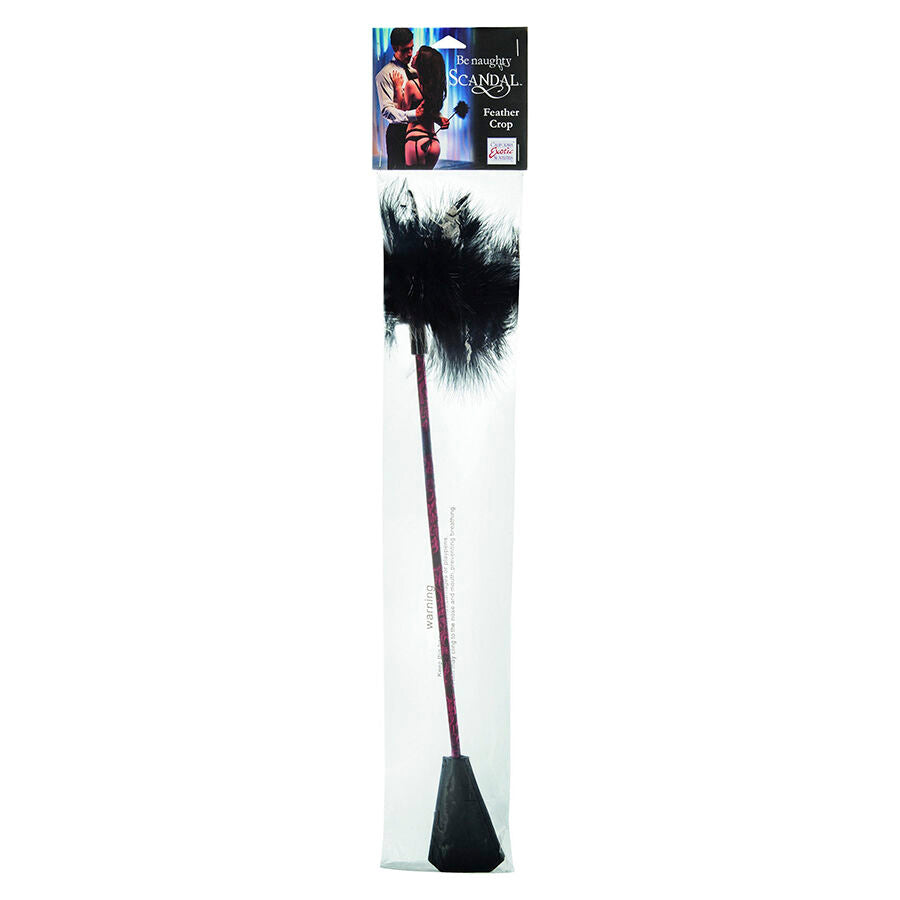 CALEXOTICS - SCANDAL FUSTA DE PLUMAS NEGRAS