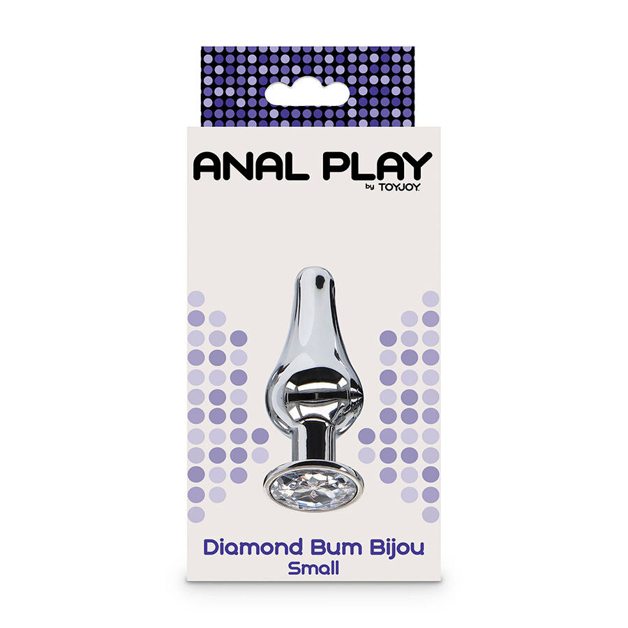 TOYJOY - ANAL PLAY DIAMANTE BUM BIJOU PLUG ANAL PEQUENO