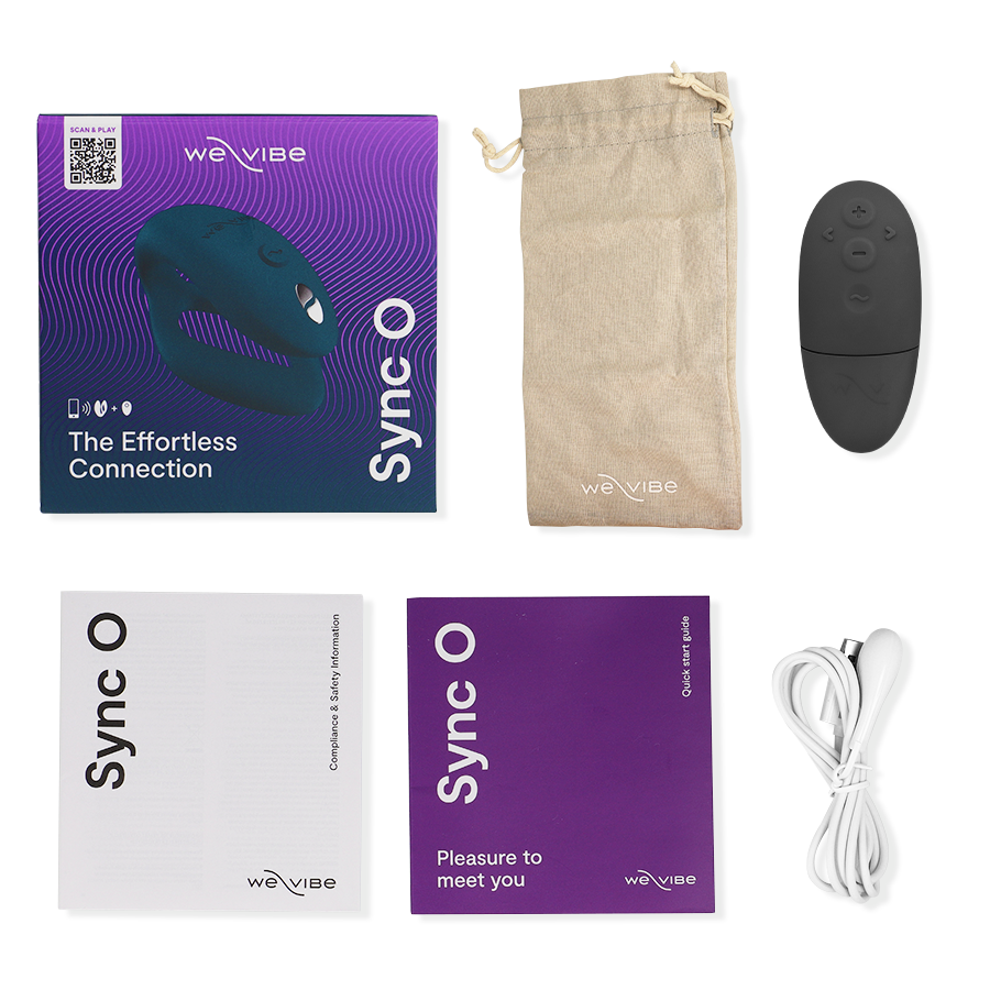WE-VIBE - SYNC O VIBRADOR FLEXIBLE CONTROL REMOTO OSCURO