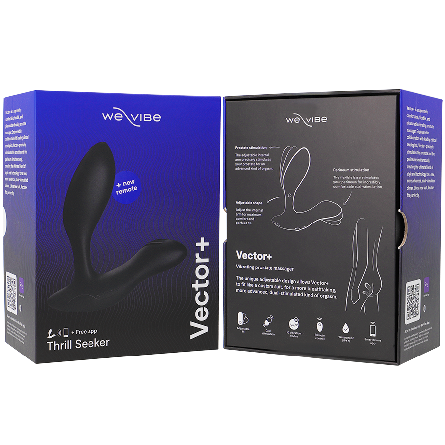 WE-VIBE - DITTO+ PLUG ANAL VIBRADOR NEGRO