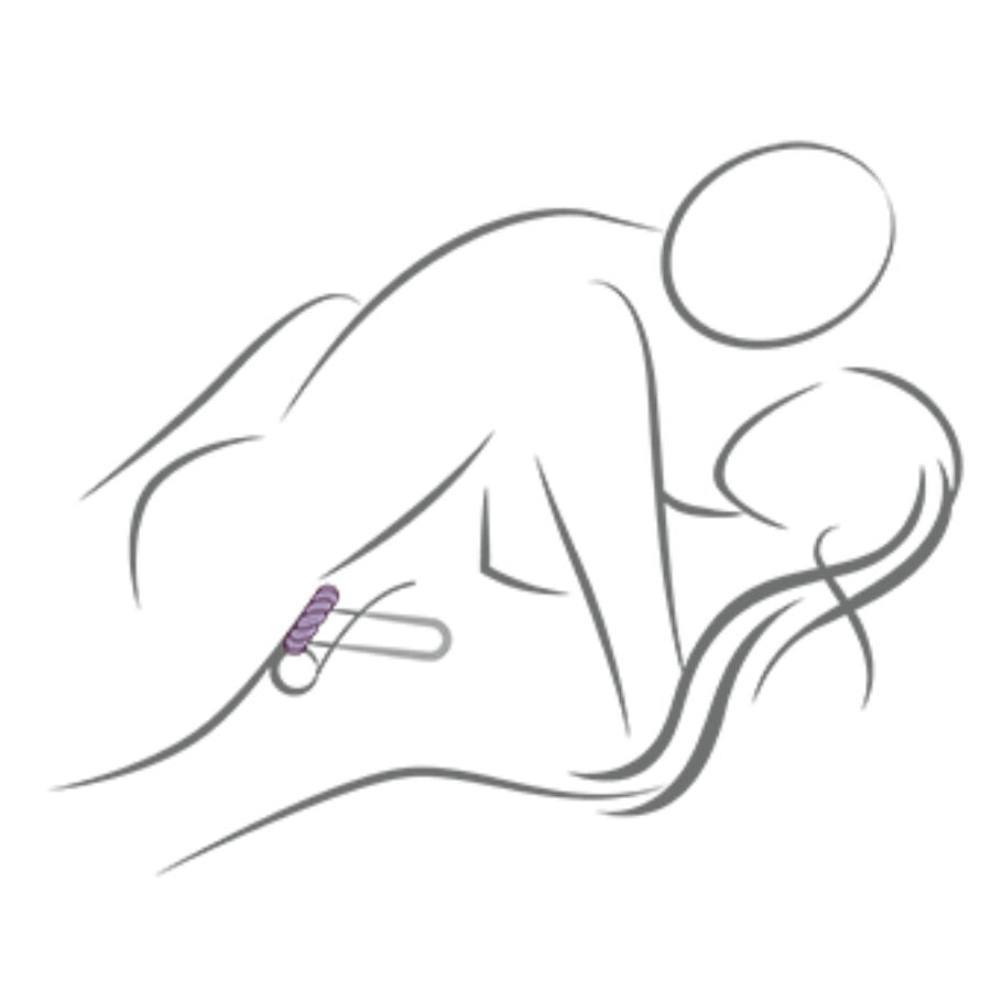 ROCKS- OFF - Twist Black Masturbator