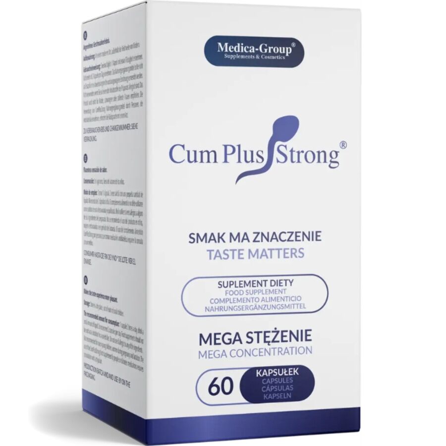 MEDICA GROUP - CUM PLUS STRONG AUMENTO SEMEN 60 CÁPSULAS