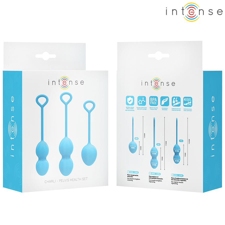 INTENSE - CHARLI OCEAN KEGEL BALL KIT