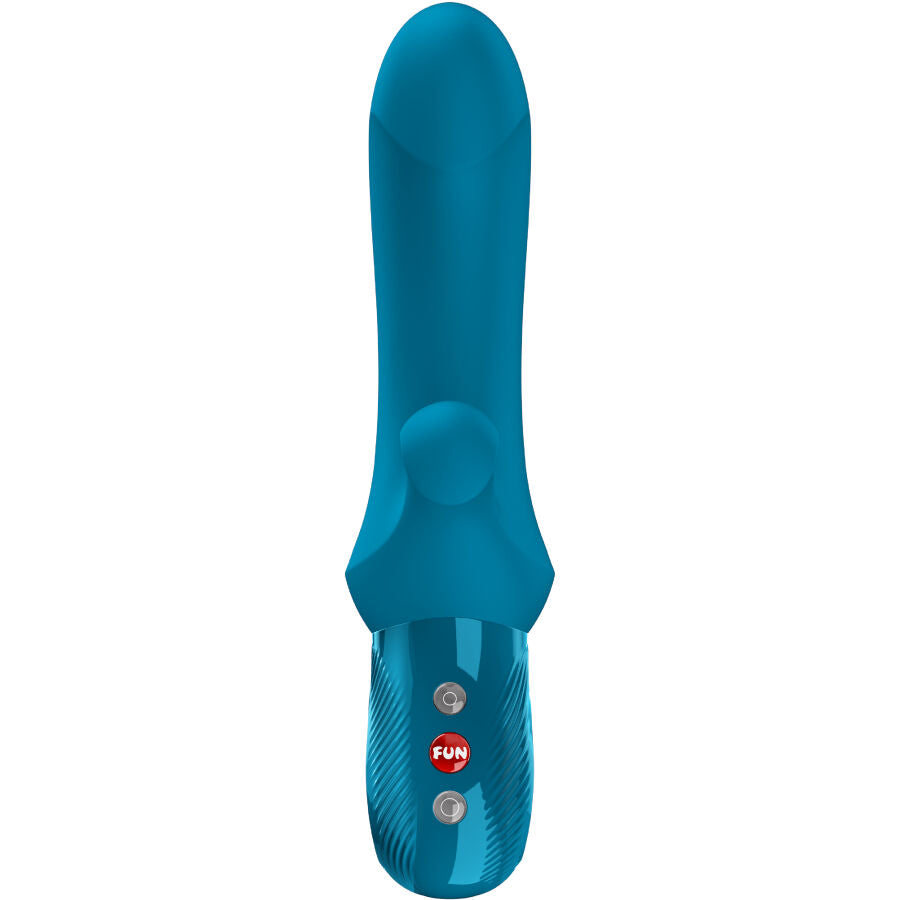 FUN FACTORY - BI STRONIC CURVE COELHO ESTIMULADOR DE IMPULSO ÁGUA-MARINHA