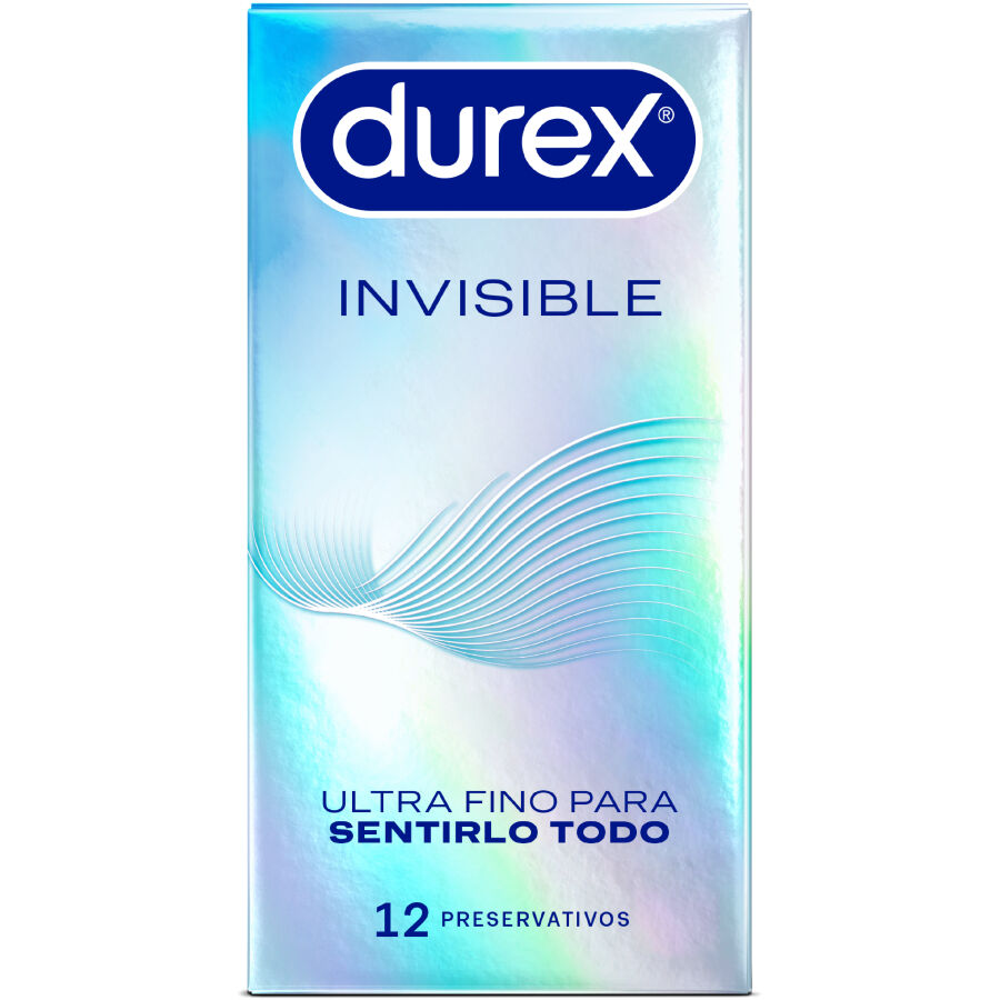 DUREX - PRESERVATIVOS INVISIBLE ULTRA FINO 12 UNIDADES