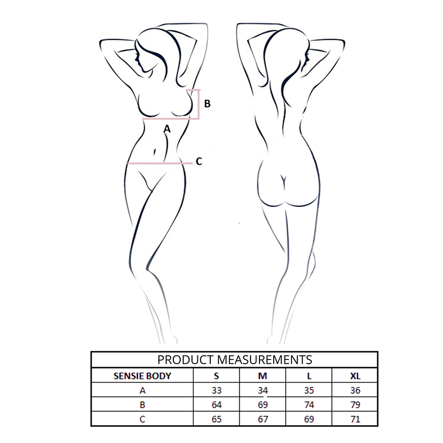 PASSION - SENSIE BODY AZUL MARINHO S/M