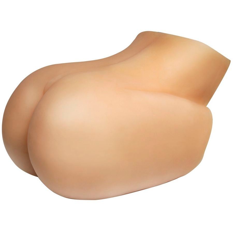 TORSO MASTURBADOR REALISTA XXL CON VULVA Y GLÚTEOS DE TACTO REALISTA