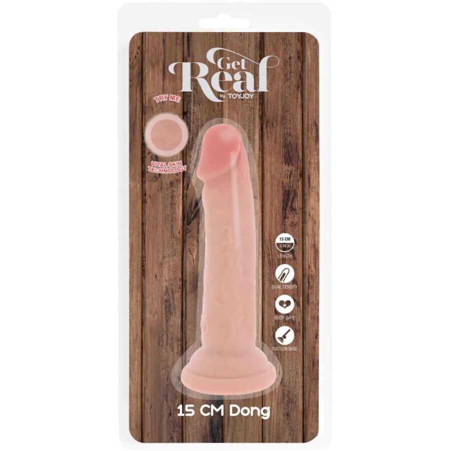 GET REAL - PENE REALÍSTICO DELUXE 15 CM