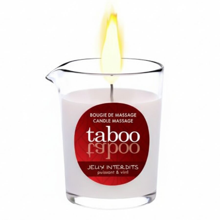 RUF - VELA DE MASSAGEM TABOO PARA ELE JEUX INTERDITS AROMA LÍQUEN SELVAGEM