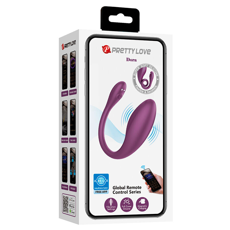 PRETTY LOVE - DORA VIBRADOR INVISÍVEL COM APP GRATUITA
