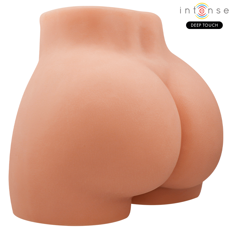 INTENSE DEEP TOUCH - RICHIE TORSO CON ANO Y DILDO REALÍSTICO CON EMPUJE Y VIBRACIÓN CONTROL REMOTO 4.7 KG