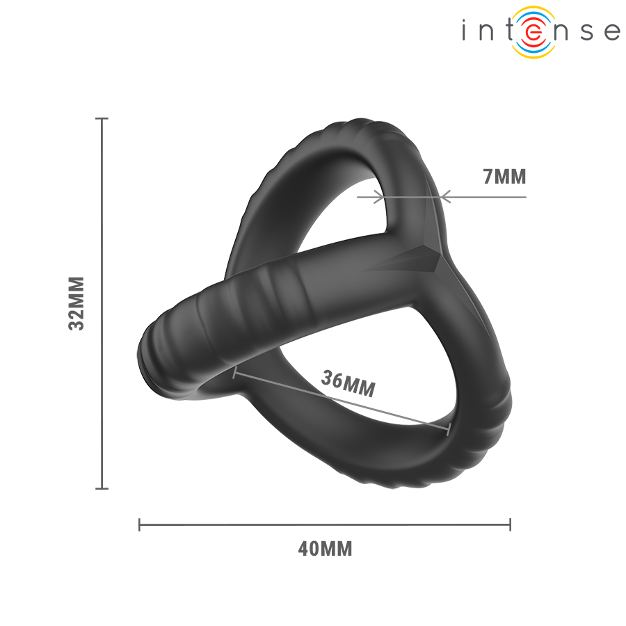 INTENSE - JOHN TRIPLE ADJUSTABLE RING MODEL 4