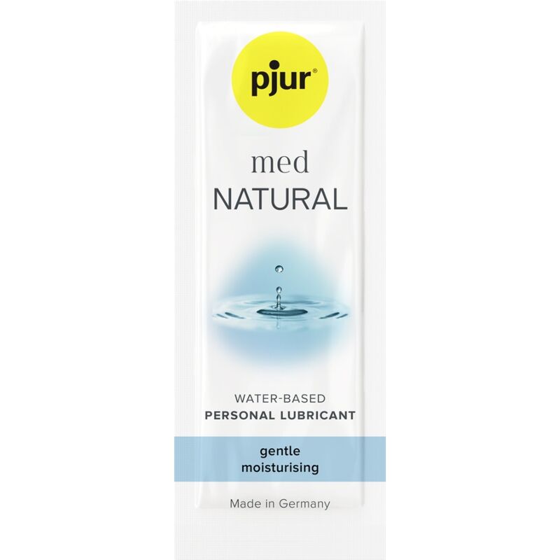 PJUR - MED NATURAL LUBRICANTE BASE AGUA 2 ML