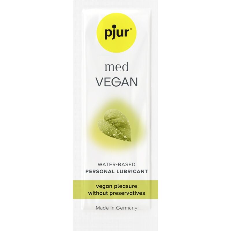 PJUR - MED VEGAN GLIDE LUBRICANTE BASE AGUA 2 ML