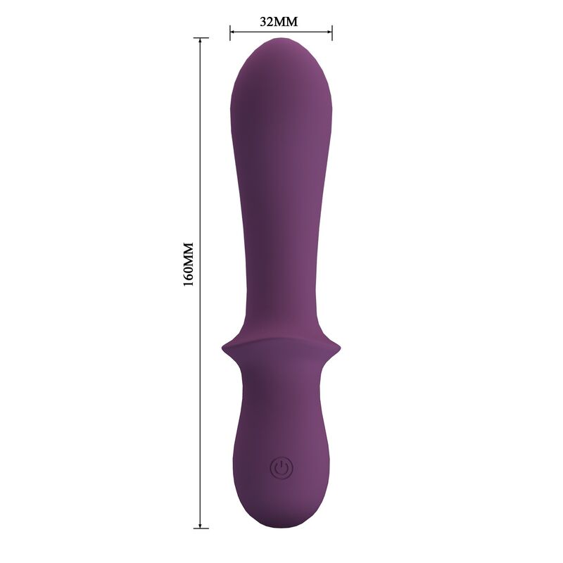 PRETTY LOVE - ABIGAIL VIBRADOR RECARGABLE 10 FUNCIONES MORADO