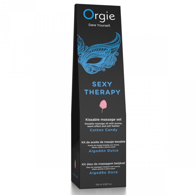 ORGIE - SET DE MASAJE BESABLE ALGODÓN DE AZÚCAR 100 ML