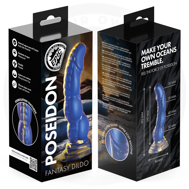 EPIC - POSEIDÓN DILDO ABRAZO DEL MAR