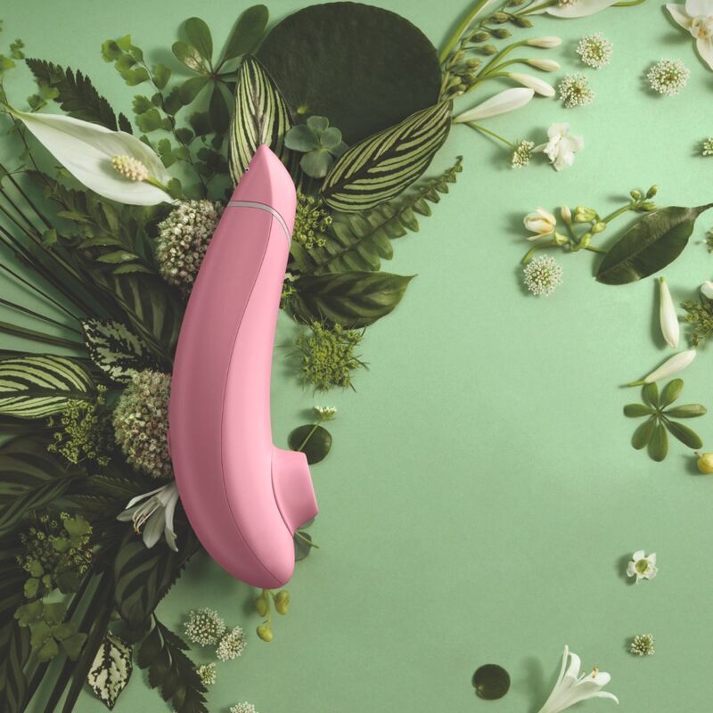 WOMANIZER - PREMIUM ECO ESTIMULADOR DE CLÍTORIS POR SUCCIÓN 12 NIVELES ROSA
