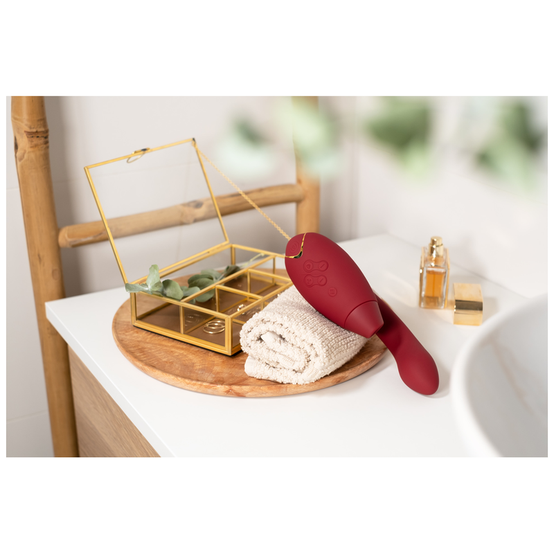 WOMANIZER - DUO 2 ESTIMULADOR BORDEAUX
